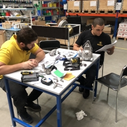 Maintenance d’appareils de gammagraphie